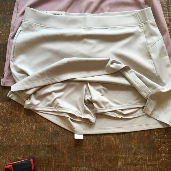 *Lot of 2* 32 Degrees Cool Skort Womens Size XXL Pink Light Grey Cooling Summer - Picture 5 of 6